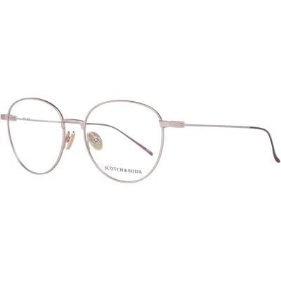 Scotch & Soda Roségold Herren Runde Metallbrille - Optische Brille Scotch & Soda Roségold Herren Runde Metallbrille - Optische Brille