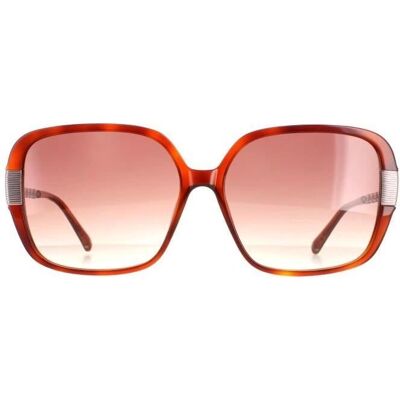 Ted Baker TB1616 Indi 307 Schildpatt Braun Farbverlauf Quadratische Sonnenbrille - Sonnenbrille Ted Baker TB1616 Indi 307 Schildpatt Braun Farbverlauf Quadratische Sonnenbrille - Sonnenbrille