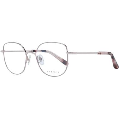 Sandro Paris SD4012 Roze Gouden Vierkante Bril - Brillenframe Sandro Paris SD4012 Roze Gouden Vierkante Bril - Brillenframe
