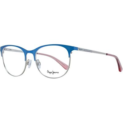 Pepe Jeans PJ1378 Blauwe Ronde Volledig Rand Bril Pepe Jeans PJ1378 Blauwe Ronde Volledig Rand Bril