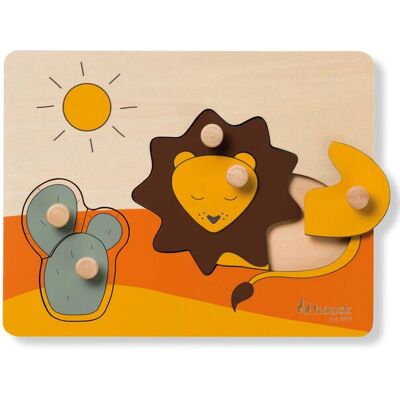 Puzzle en Bois Lion - Développement de la Motricité Fine Puzzle en Bois Lion - Développement de la Motricité Fine