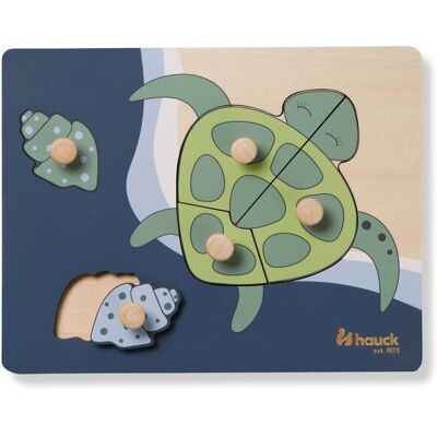 Hauck Puzzle Encastrable Turtle - Puzzle Hauck Puzzle Encastrable Turtle - Puzzle
