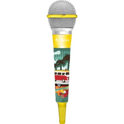 iDance CLM6 Microphone Jaune - Microphone - Publicité iDance CLM6 Microphone Jaune - Microphone - Publicité
