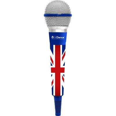 iDance CLM8 Microphone - Filaire, 60-12000Hz, 73dB Sensibilité - Microphone pour Karaoké - Publicité iDance CLM8 Microphone - Filaire, 60-12000Hz, 73dB Sensibilité - Microphone pour Karaoké - Publicité