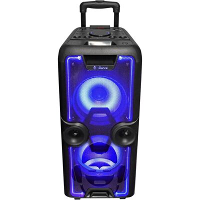 iDance Megabox 2000 Système de fête portable sans fil - Enceinte Bluetooth 400w - Publicité iDance Megabox 2000 Système de fête portable sans fil - Enceinte Bluetooth 400w - Publicité
