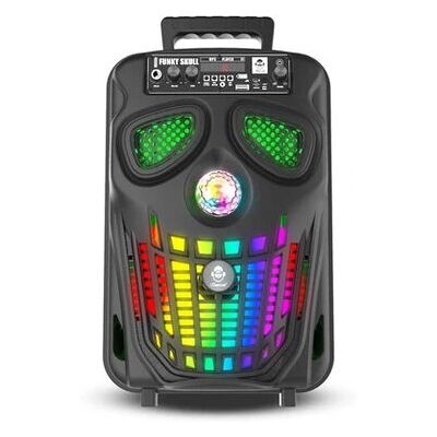 Haut-parleur Bluetooth iDance FS400 - Microphone & Lumières LED - Publicité Haut-parleur Bluetooth iDance FS400 - Microphone & Lumières LED - Publicité