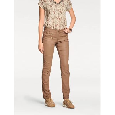 Rick Cardona Braune Slim Fit Jeans - Jeans Rick Cardona Braune Slim Fit Jeans - Jeans