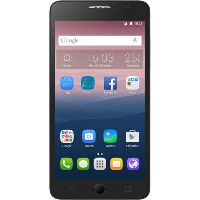 Alcatel Star Pop 8GB - Silber - Dual-SIM Smartphone Alcatel Star Pop 8GB - Silber - Dual-SIM Smartphone