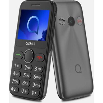 Alcatel - 2019g - Gray - Big Button - Mobile phone Alcatel - 2019g - Gray - Big Button - Mobile phone