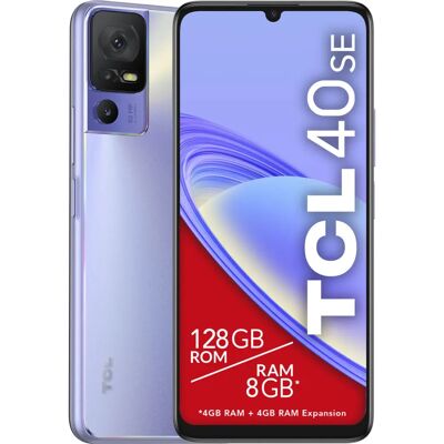 TCL 40 SE Violet - Smartphone, 6,75", 128GB, 4GB RAM, Android 13 - Publicité TCL 40 SE Violet - Smartphone, 6,75", 128GB, 4GB RAM, Android 13 - Publicité