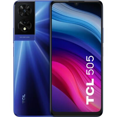 TCL 505 - Smartphone Azul 6,75 polegadas - Android 14 TCL 505 - Smartphone Azul 6,75 polegadas - Android 14