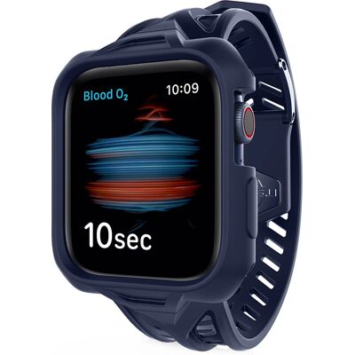 Apple Watch Spectrum Bleu ImpactHane - Accessoire Smartwatch - Publicité Apple Watch Spectrum Bleu ImpactHane - Accessoire Smartwatch - Publicité