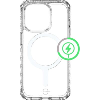 ITSKINS HYBRID R - Transparent - iPhone 15 Pro Max - Coque - Publicité ITSKINS HYBRID R - Transparent - iPhone 15 Pro Max - Coque - Publicité
