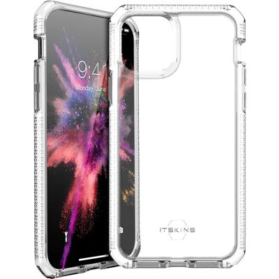 Coque blanche de protection contre les chocs pour iPhone 11 ISKIN - Publicité Coque blanche de protection contre les chocs pour iPhone 11 ISKIN - Publicité