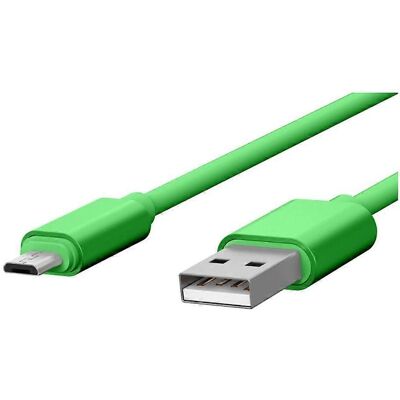 Jaym Micro-USB to USB-A 2.4A 1.7m Green - Cable Jaym Micro-USB to USB-A 2.4A 1.7m Green - Cable