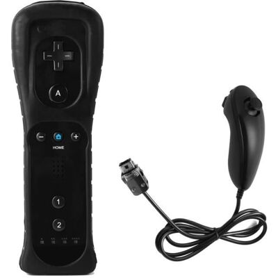 XCSOURCE 2-en-1 Manette Nunchuk et Télécommande pour Nintendo Wii Wii U - Publicité XCSOURCE 2-en-1 Manette Nunchuk et Télécommande pour Nintendo Wii Wii U - Publicité