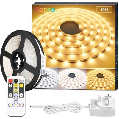 Lepro - 10M - White to Daylight - Remote - LED Strip Light Lepro - 10M - White to Daylight - Remote - LED Strip Light