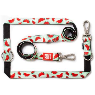 Max & Molly Watermelon Dog Leash - Adjustable, Durable, 4 Lengths Max & Molly Watermelon Dog Leash - Adjustable, Durable, 4 Lengths