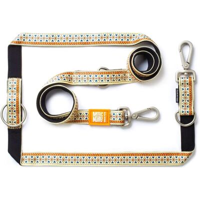 Max & Molly Orange Multifunction Dog Leash - 200cm Max & Molly Orange Multifunction Dog Leash - 200cm