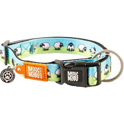 Max & Molly Black Sheep Verstellbares Hundehalsband - S bis L Max & Molly Black Sheep Verstellbares Hundehalsband - S bis L