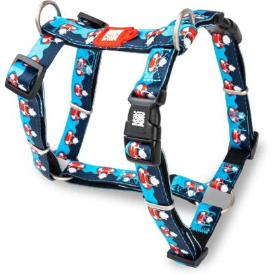 Max & Molly Shark Dog Harness - Adjustable, Bright Design Max & Molly Shark Dog Harness - Adjustable, Bright Design