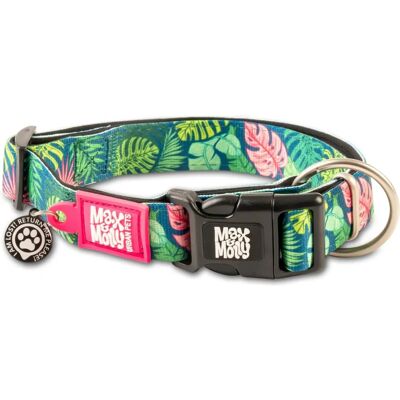 Max & Molly Tropical Smart ID Dog Collar - Size L Max & Molly Tropical Smart ID Dog Collar - Size L