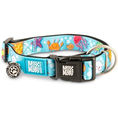 Max & Molly Max&Molly Smart ID Collar Blue Ocean - XS - Dog Collar Max & Molly Max&Molly Smart ID Collar Blue Ocean - XS - Dog Collar