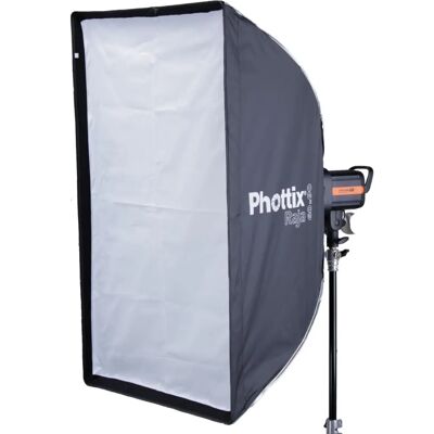 Softbox Phottix Raja - Rectangulaire 60x90cm - Publicité Softbox Phottix Raja - Rectangulaire 60x90cm - Publicité