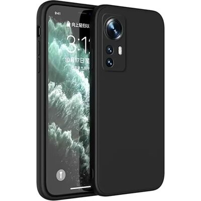 PHONECARE - Xiaomi 12 Lite - Noir - Silicone Liquide - Case - Publicité PHONECARE - Xiaomi 12 Lite - Noir - Silicone Liquide - Case - Publicité
