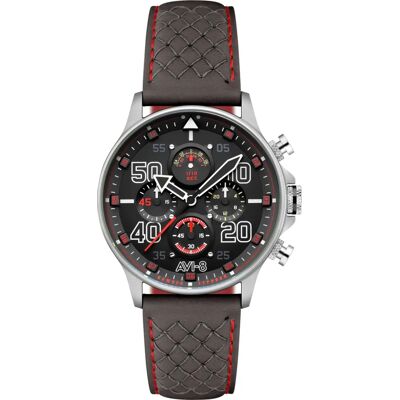 Relógio de homem AVI-8 Hawker Typhoon Coningham 42mm pulseira de couro Relógio de homem AVI-8 Hawker Typhoon Coningham 42mm pulseira de couro