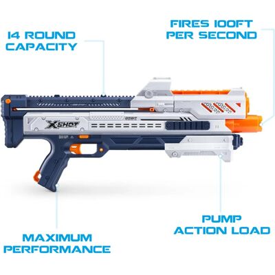 Broń zabawkowa XSHOT Orbit - Wysokowydajny blaster dla dzieci Broń zabawkowa XSHOT Orbit - Wysokowydajny blaster dla dzieci