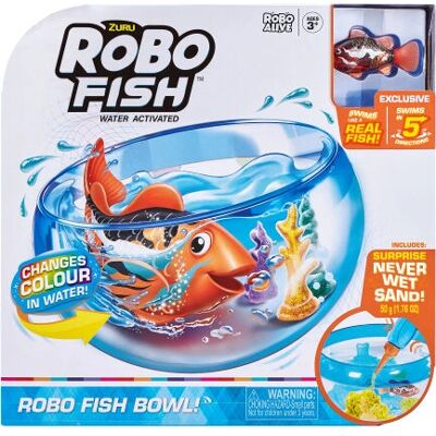 Zuru Robo Fish Spielset mit Fisch und Sand - Poolspielzeug Zuru Robo Fish Spielset mit Fisch und Sand - Poolspielzeug