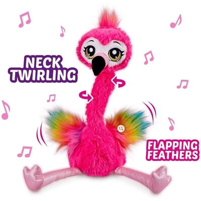 ZURU Pets Alive Flamingo - Interaktives Spielzeug mit Tanzen & Songs ZURU Pets Alive Flamingo - Interaktives Spielzeug mit Tanzen & Songs