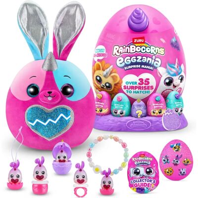 Peluches arcoíris de Rainbocorns - Eggzania Surprise Mania Peluches arcoíris de Rainbocorns - Eggzania Surprise Mania
