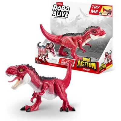 Zuru Robo Alive Dino Action T-Rex - Giocattolo bambino Zuru Robo Alive Dino Action T-Rex - Giocattolo bambino
