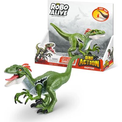 Raptor Dino Action - Figurine pour Enfants - Publicité Raptor Dino Action - Figurine pour Enfants - Publicité