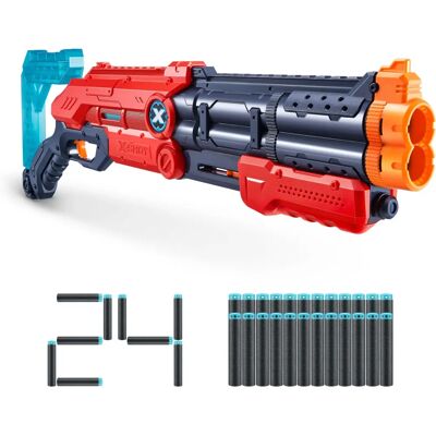 Arme Jouet X-SHOT Vigilante - Lanceur de Mousse avec 24 Dards - Publicité Arme Jouet X-SHOT Vigilante - Lanceur de Mousse avec 24 Dards - Publicité