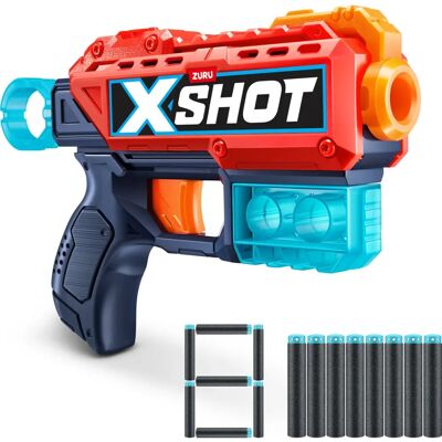 Arma giocattolo Zuru X-Shot Kickback - Distanza 27m - 8 Dardi Arma giocattolo Zuru X-Shot Kickback - Distanza 27m - 8 Dardi