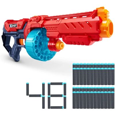 Zuru X-Shot Turbo Fire Schaumstoff-Dartblaster - Reichweite 8-12m Zuru X-Shot Turbo Fire Schaumstoff-Dartblaster - Reichweite 8-12m
