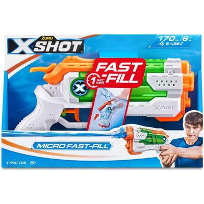 Pistolet à eau Zuru Micro Fast Fill - Blaster d'eau micro - Multicolore - Jouet pour enfants Pistolet à eau Zuru Micro Fast Fill - Blaster d'eau micro - Multicolore - Jouet pour enfants