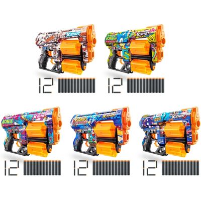 ZURU X-Shot Sonic Skins - Lelut ZURU X-Shot Sonic Skins - Lelut