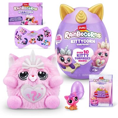 ZURU Rainbocorns Kittycorn Überaschung - Plüschtier - 6 Kätzchen ZURU Rainbocorns Kittycorn Überaschung - Plüschtier - 6 Kätzchen
