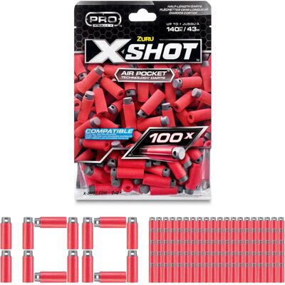 Recharge Kurzdart XSHOT - Accessoire pour arme-jouet - Publicité Recharge Kurzdart XSHOT - Accessoire pour arme-jouet - Publicité