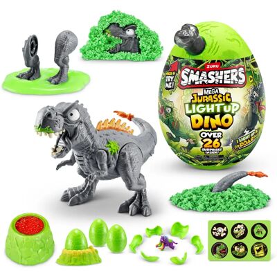 Smashers Mega Jurassic Licht-up Dino Spielzeug - Brüllen & Überraschung Smashers Mega Jurassic Licht-up Dino Spielzeug - Brüllen & Überraschung