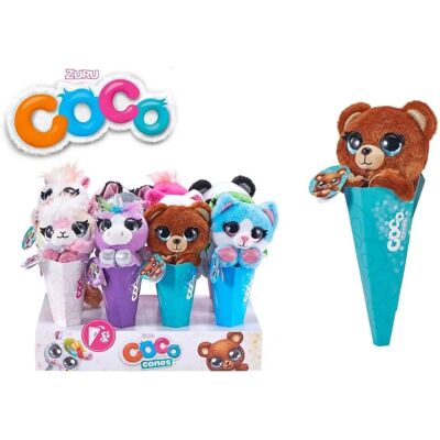 ZURU Coco Überaschungskegel Plüschtier - Sammele 13 Charaktere ZURU Coco Überaschungskegel Plüschtier - Sammele 13 Charaktere