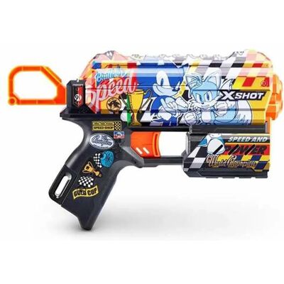 Pistolet à Fléchettes X-Shot Sonic Skins Flux - Jouet pour enfants - Publicité Pistolet à Fléchettes X-Shot Sonic Skins Flux - Jouet pour enfants - Publicité