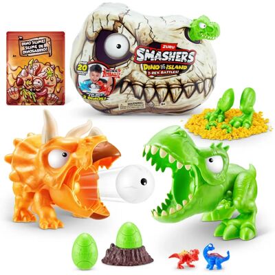 ZURU Smashers Dino Island Mini T-Rex Leikkisetti - Lasten Lelu ZURU Smashers Dino Island Mini T-Rex Leikkisetti - Lasten Lelu