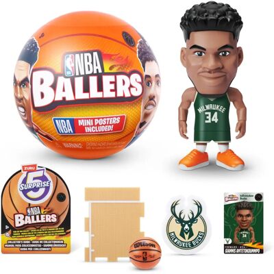 Zuru NBA Spielfiguren - Sammler-Spielzeug - 30+ Charaktere Zuru NBA Spielfiguren - Sammler-Spielzeug - 30+ Charaktere