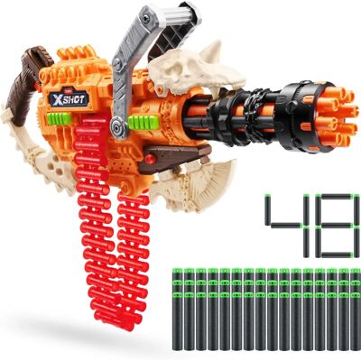 XSHOT Dread Hammer - Arme de Jouet - 35 fléchettes - portée 30m - Publicité XSHOT Dread Hammer - Arme de Jouet - 35 fléchettes - portée 30m - Publicité