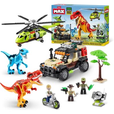 Jouet de Construction Zuru Max Dino - 592 Pièces Jouet de Construction Zuru Max Dino - 592 Pièces